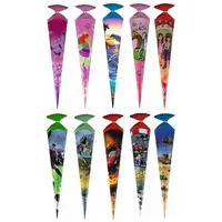 Stylex Schreibwaren Schultüte 10x Deko Schultüte mit Motiv /