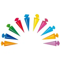 Livepac Office Schultüte 10 Deko Schultüten / Länge: 12cm