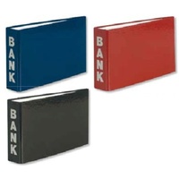 Stylex Bankordner 140x250mm Ordner für Kontoauszüge blau bourdeaux schwarz