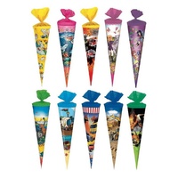 Stylex 20x Schultüte 25cm Zuckertüte rund