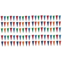 Stylex Schreibwaren Schultüte 100 Deko Schultüten / Länge: 12,5cm