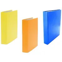 Livepac Office DIN A5 2-Ring Ordner Gelb/Orange 3 St.