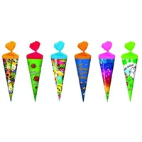 Verpackungsmittel GmbH 6 verschiedene Ganzjahres Schultüten / Geschenktüte /