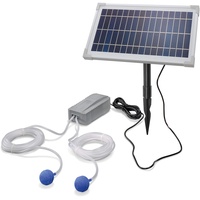 Esotec Solar Teichbelüfter Set 8/200, Sauerstoffpumpe 100 l/h Luftleistung