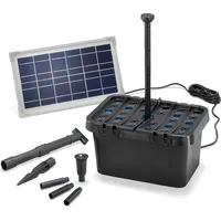 Esotec Solar Teichfilter Professional 8W 380 l/h Gartenteich Teichpumpe