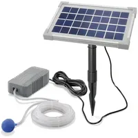 Esotec Solar Teichbelüfter 3,5w 130 l/h Pumpe Teichbelüftung Sauerstoff