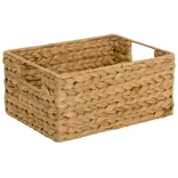 Vivanno Flechtkorb Regalkorb Wasserhyazinthe natur Lanta 34 x 41