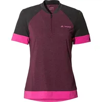 Vaude Altissimo Q-Zip Kurzarmshirt Damen pink