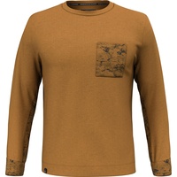 Salewa Lavaredo Hemp M Pullover, Goldbraun, M