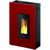 Pegaso Pelletofen Madison 5«, Bordeaux 5,3 kW mit Automatik
