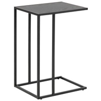 Actona Beistelltisch Seaford, Schwarz rechteckig 35x63x43 cm