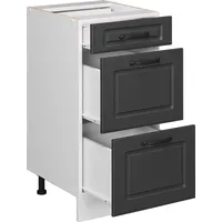 Vicco Küchenunterschrank R-Line 40 cm mit Schubladen, ohne Arbeitsplatte