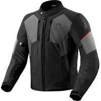 RevIt! Revit Catalyst H2o Textiljacke wasserdicht - Schwarz/Grau /
