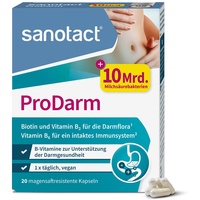 Sanotact ProDarm Kapseln • Milchsäurekulturen + 3 Bakterienstämme zur