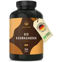True Nature Bio Ashwagandha Kapseln 270 St.