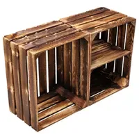 Teramico Holzkiste 50 x 40 x 30 cm 2-tlg.