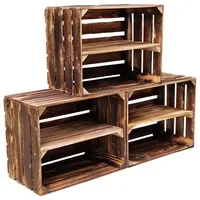 Teramico Holzkiste 50 x 40 x 30 cm 3-tlg.