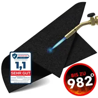 Evocamp Feuerfeste Unterlage 30 x 30 cm mit Hitzeschutz