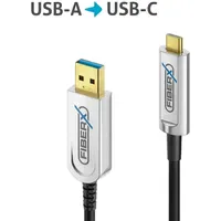 FIBERX Serie - USB 3.1 Glasfaser Kabel - USB-A