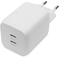 Digitus USB-C Ladegerät 2-Port 65W GaN weiß (DA-10063)