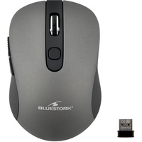 Bluestork Industry Bluestork M-wl-off60-grey Funkmaus - Metalic Grey