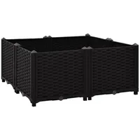 VidaXL Hochbeet 80x80x38 cm Polypropylen
