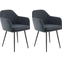 Hela CARLA grau (grau, schwarz), B:59cm H:84cm T:66cm, 100%