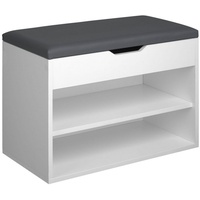 TecTake Jasmina 60 x 30 x 43,5 cm weiß