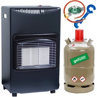 Bluecraft - Infrarot Gas Heizofen 4,2 kW inkl. Anschlusszubehör