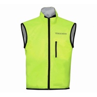 Modeka Double Eye Warnweste neongelb / silber 3XL