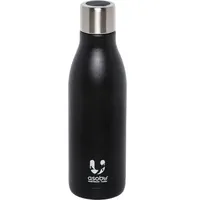 ASOBU UV-Light Bottle Schwarz, 0.5 L