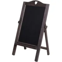 Mendler Werbetafel HWC-E51, Aufsteller Kreidetafel, 66x37x27cm Shabby-Look Vintage -