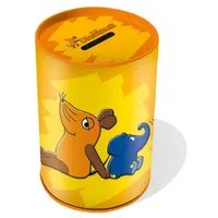 Trötsch Verlag Trötsch Spardose Maus & Elefant 11cm, Metall
