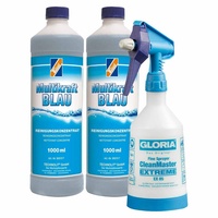 WILPEG TECHNOLIT Multikraft BLAU alkalisch 2x 1L + Sprühflasche,