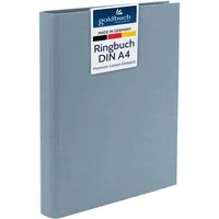 Goldbuch Ringbuch A4 Bella Vista Blau-Grau,