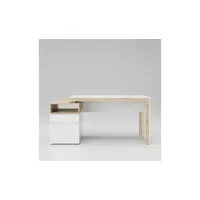 Phoenix Schreibtisch Santiago Eiche / Braun