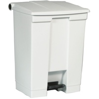 Rubbermaid Step-on Classic Mülleimer 68,1 L Weiß - Weiß