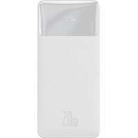 Baseus Bipow Powerbank, 30000mAh 2x USB + weiß -