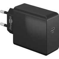 Goobay Goobay USB-C PD Schnellladegerät 65W schwarz (61761)