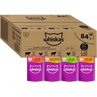 Whiskas 1+ Katzenfutter nass - ab 1 Jahr -