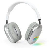 Gembird Bluetooth stereo headset LED (Kabellos), Kopfhörer Weiss