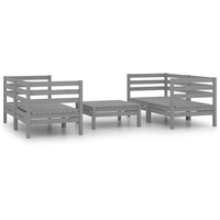VidaXL Lounge-Set grau 3082399