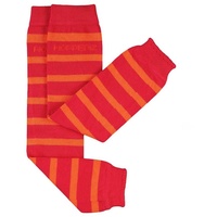 Hoppediz Beinstulpen Bio-Babystulpen in rot/orange | Gr.: onesize
