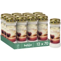 Bolsius Grablicht Nr. 6 12 St. weiß