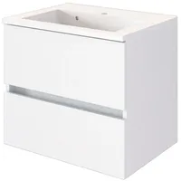 Held Held-Möbel Waschtisch Baabe Dekor Weiß 60 cm