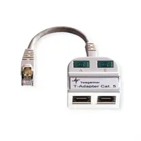 Telegärtner Modular-T-Adapter 2xTR/geschirmt 100023152