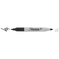 Sharpie Twin Tip, schwarz
