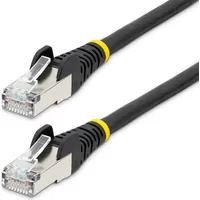 Startech 1.5m CAT6a Ethernet Cable - Black - Low