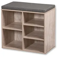 KESPER | Schuhschrank mit Sitzkissen, Material: Faserplatte, Maße: B51,5