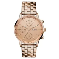 S.Oliver Quarz Edelstahl 38 mm SO-3188-MM